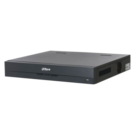 NVR 32ch 448Mbps H265 2xHDMI 16PoE 4HDD E/S AI