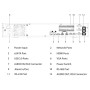NVR 32ch 512Mbps H265 2xHDMI 8K 4HDD 2RJ45 E/S AI