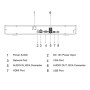 NVR 8ch 80Mbps H265 HDMI 2HDD AI