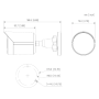 Tubular IP 8M H265 WDR Iluminación Dual LED30m/IR30m 2.8mm IP67 PoE MIC AI