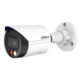 Tubular IP 8M H265 WDR Iluminación Dual LED30m/IR30m 3.6mm IP67 PoE MIC AI