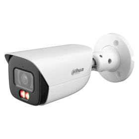 Tubular IP H265 8M WDR Iluminación Dual LED50m/IR50m 2.8mm IP67 PoE SD MIC AUDIO E/S AI
