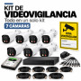 Kit de videovigilancia de 7 camaras