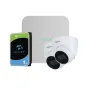 Kit Videovigilancia Ajax-Dahua compuesto por: 1 NVR 8ch Ajax + 2 Cámaras Dahua Domos 2MP 2.8mm + 1 HDD SATA 1TB