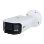 Tubular IP H265 2x4M DUAL-LENS SPLICING FULL COLOR WDR140dB Starlight IR40m 3.6mm IP67 ePoE SD AUDIO MIC E/S AI